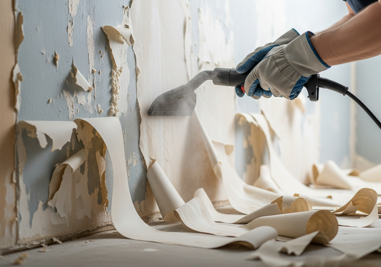 Comment décoller du papier peint facilement